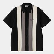 S/S Memory Knit Shirt Percy Stripe