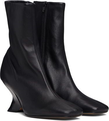 Кецове и обувки Dries Van Noten Dries Van Noten Heeled Ankle Boots Черно | 252-011704-140, 3