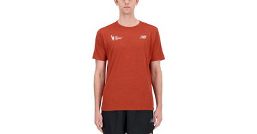 Тениска New Balance NYC Marathon Impact Run Червено | mt33262mbck, 1