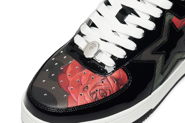 Кецове и обувки BAPE Sta x ASSC Icon Floral Черно | 1K73-191-909, 3