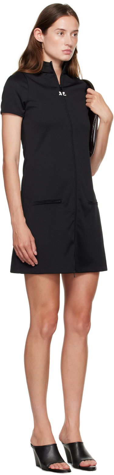 Pокля Courrèges Courrèges Interlock Tracksuit Minidress Кафяво | 325JRO686JS0250, 4