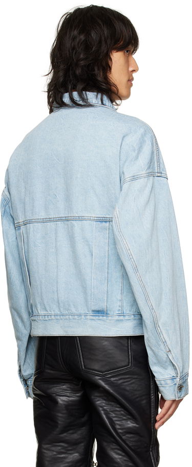 Яке We11done Faded Denim Jacket Синьо | WD-DJ3-22-303-U-SKMP01QCTB, 2