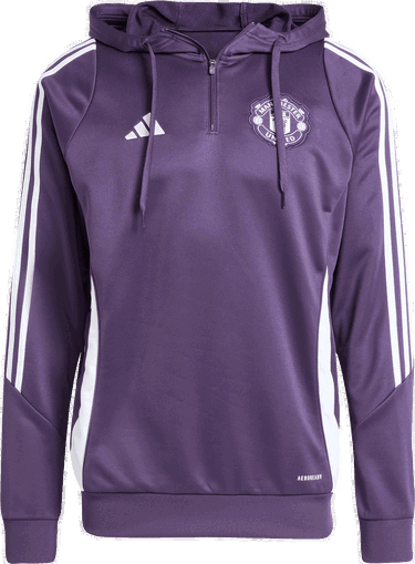 Суитчър adidas Originals Manchester United Training Hoodie Лилаво | jp3242, 0