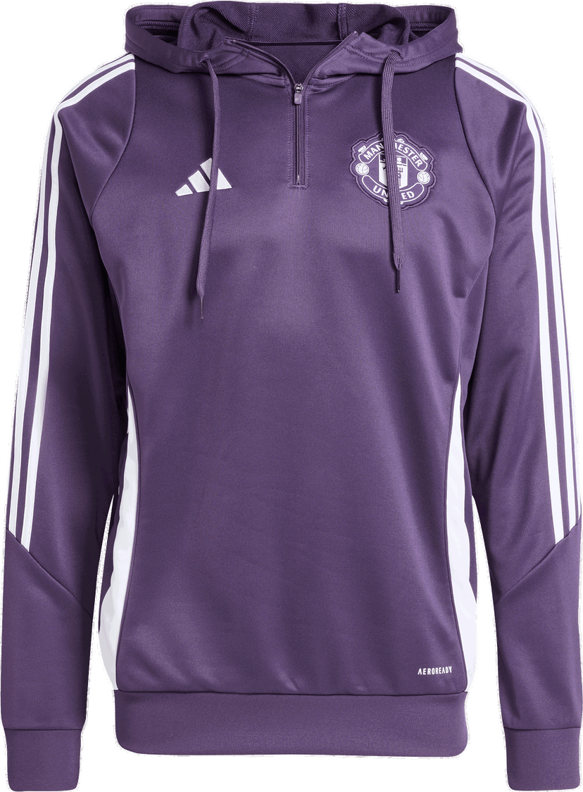 Суитчър adidas Originals Manchester United Training Hoodie Лилаво | jp3242