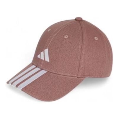 Шапка с козирка adidas Originals 3 Stripes Logo Cap Розово | JP0389