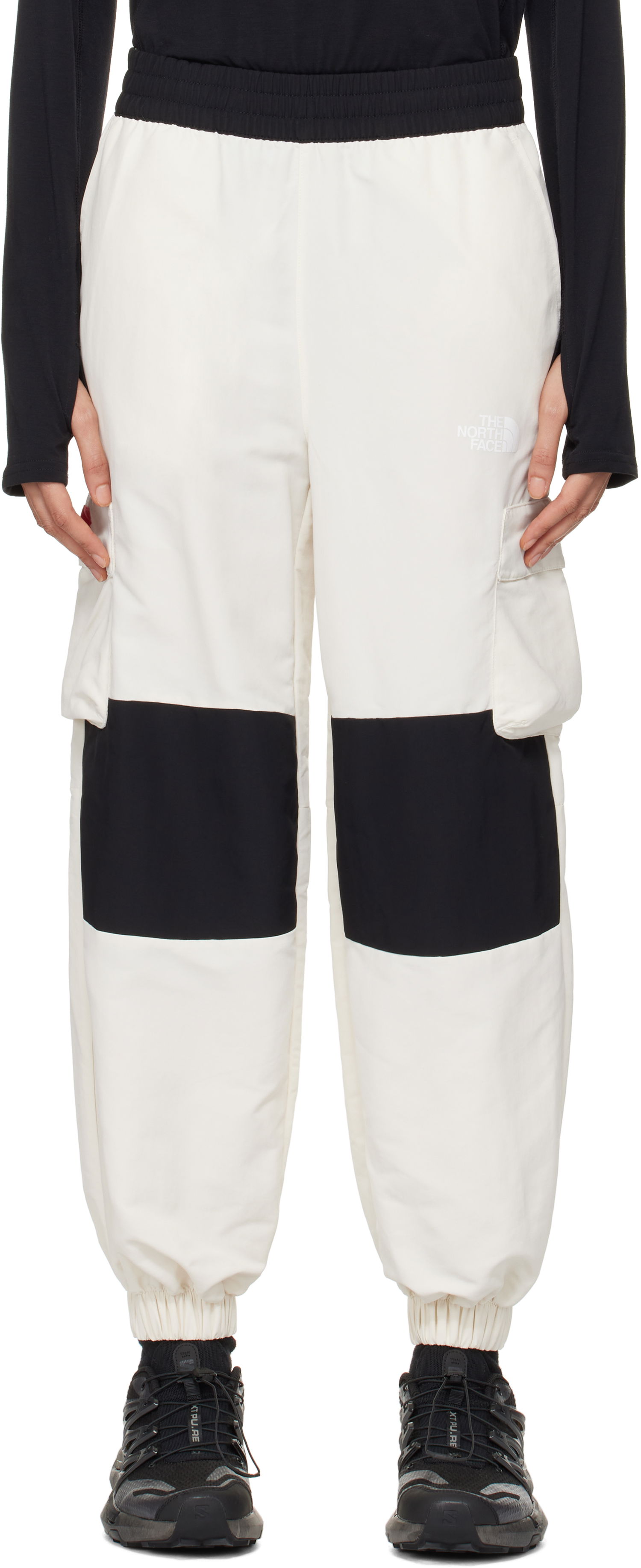 Карго панталони The North Face HMLYN Colorblock Track Pants Бяло | NF0A88Z6, 0