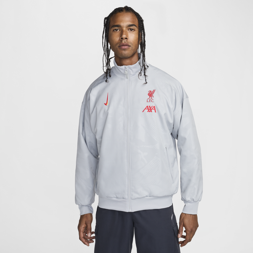 Ветровка Nike Dri-FIT Liverpool FC Strike Сиво | HF3377-078