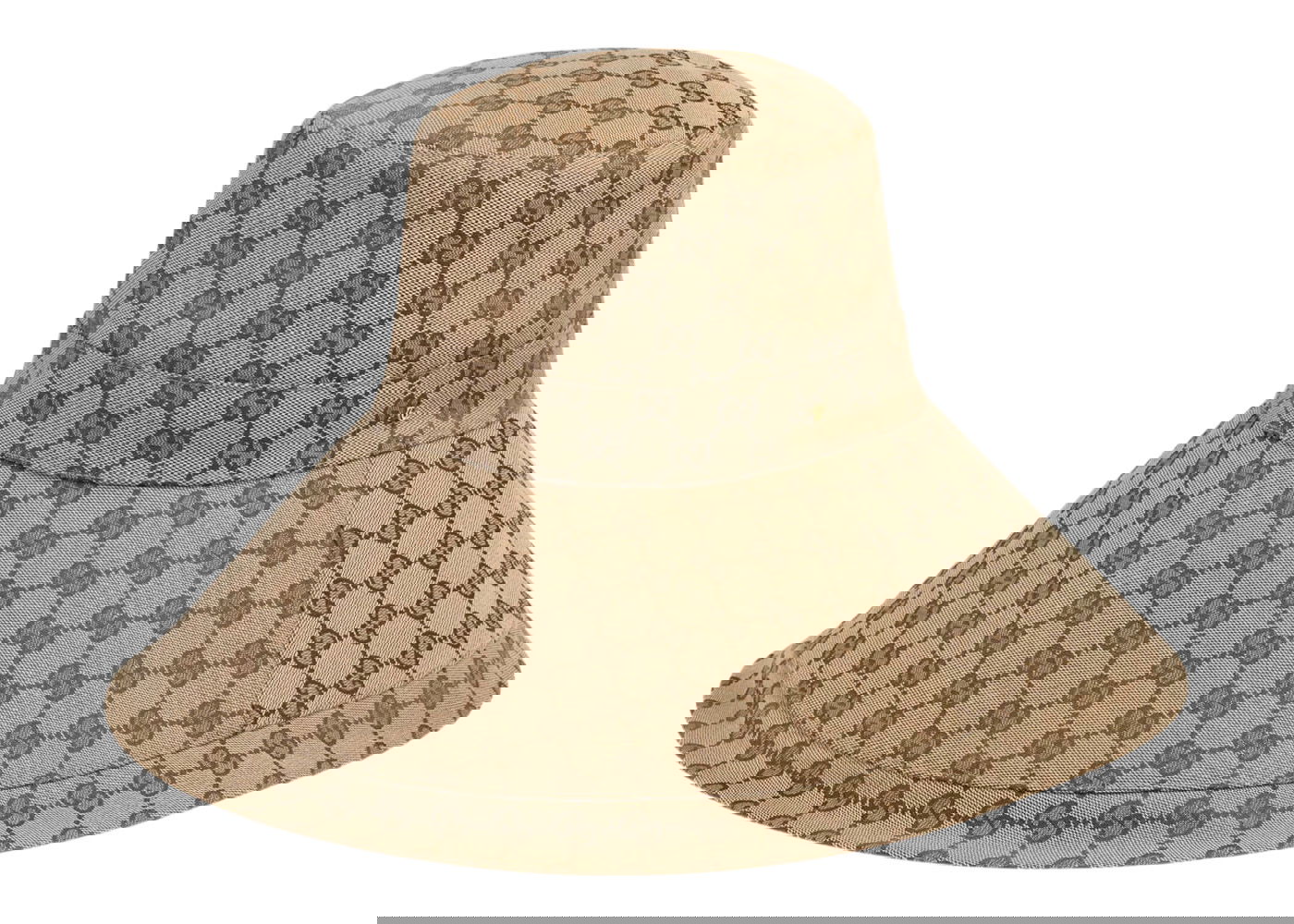 Шапка Gucci GG Canvas Wide Brim Hat Бежово | 631958 KQW00 9700, 0