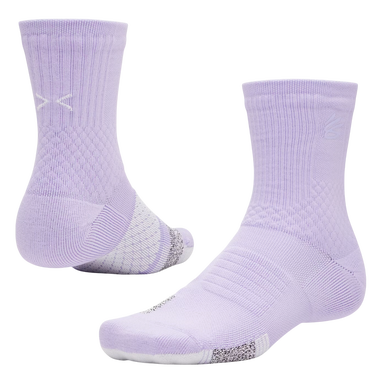Чорапи Under Armour Curry AD Playmaker Mid Crew Socks Лилаво | 1376231-538, 0
