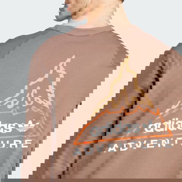 Тениска adidas Originals adidas Adventure Graphic Бежово | IL5172, 6