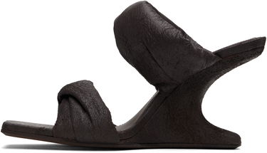 Аксесоари Rick Owens Rick Owens Porterville Cantilever 8 Twisted Heeled Sandals Кафяво | RP01E7803 LBA, 2