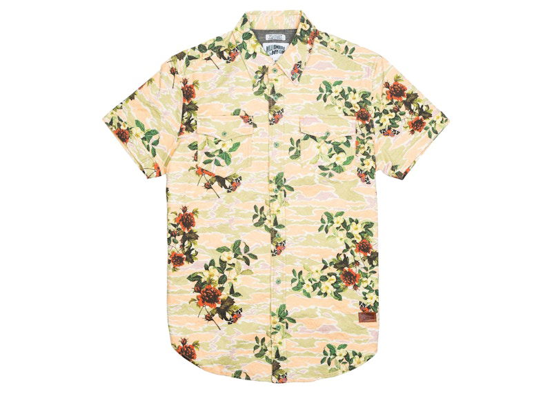 Риза BILLIONAIRE BOYS CLUB Billionaire Boys Club Garden Print Woven Shirt Бежово | 8812600EGG, 0