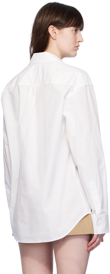 Риза Alexander Wang Pocket Shirt Бяло | 4WC2241482, 2