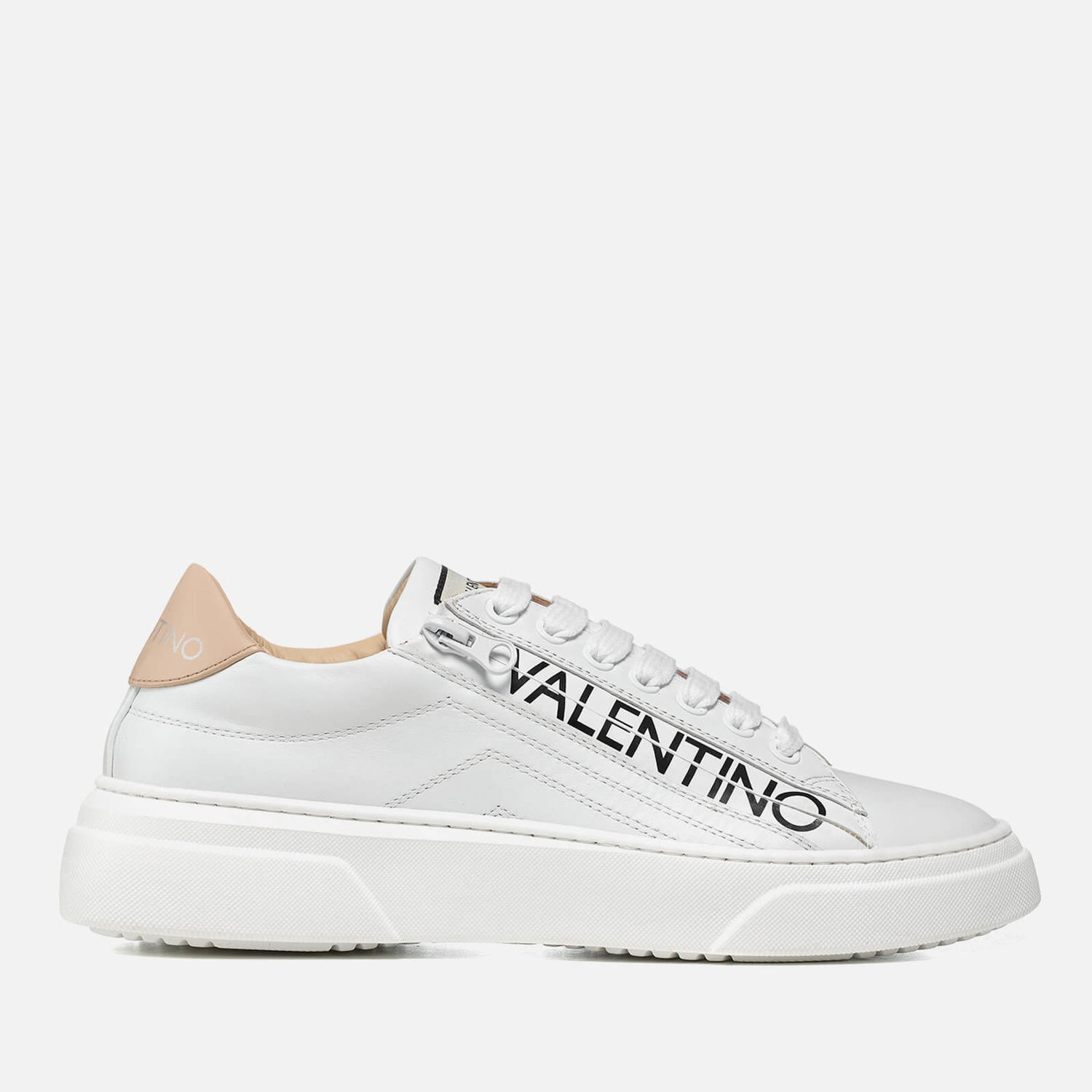 Облекло Valentino Women's Stan S Leather Trainers - UK 3 Бяло | 91S3902VIT-770, 0