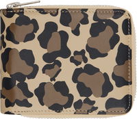 ICECREAM Leopard Print Zip Wallet