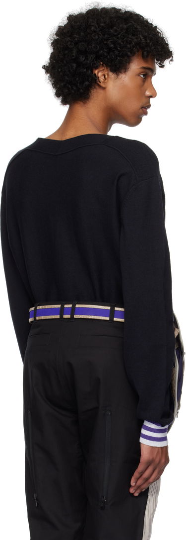 Пуловер KIKO KOSTADINOV Kiko Kostadinov Ostro V-Neck Sweater Черно | KKSS25KN02-109, 2