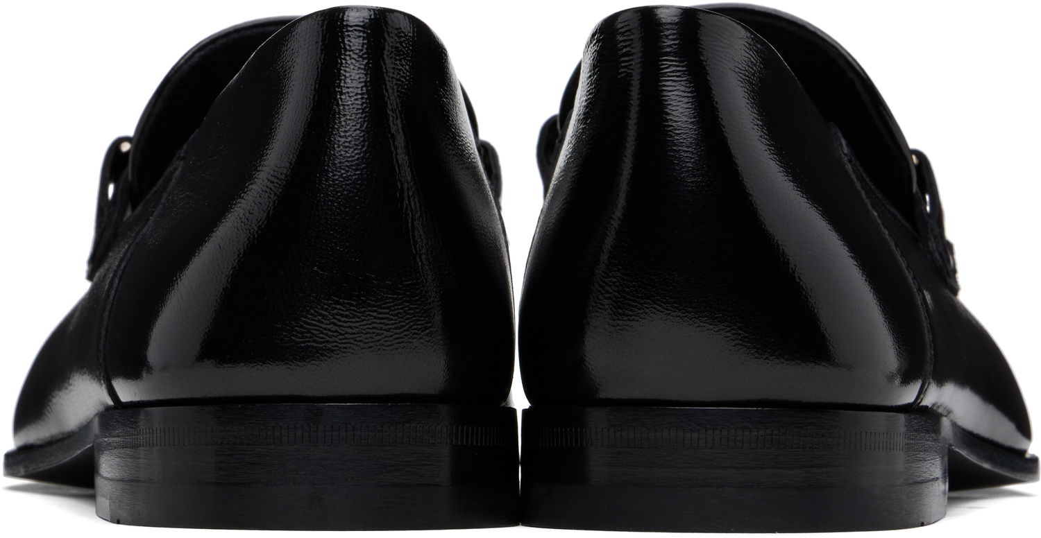 Кецове и обувки FERRAGAMO Salvatore Ferragamo Hybrid Gancini Ornament Loafers Черно | 778971, 1