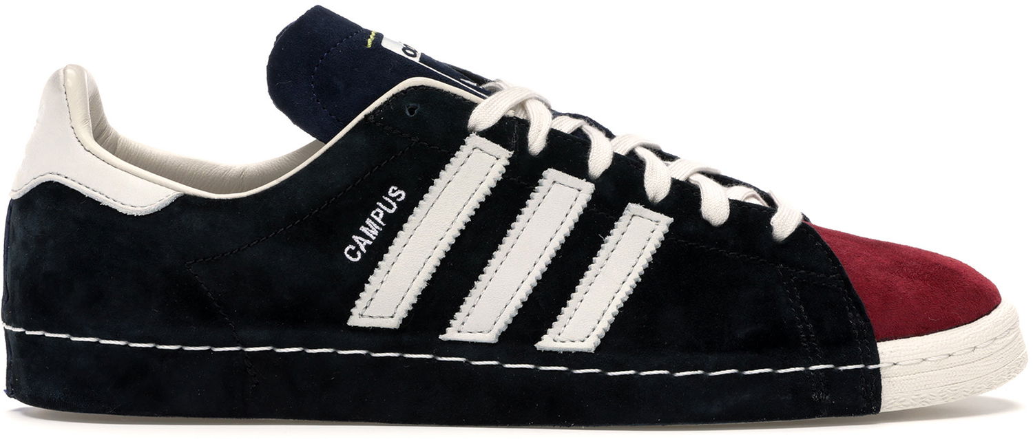 Кецове и обувки adidas Originals Campus 80s By Shun Hirose aka Recouture Черно | FW7620, 0