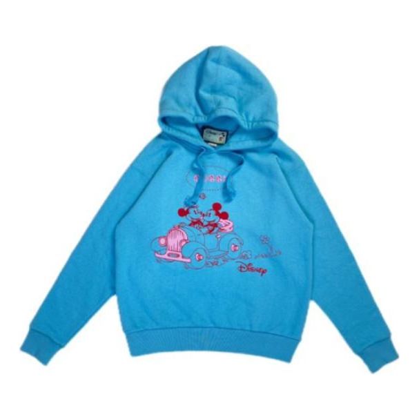 Суитчър Gucci Mickey Mouse Print Hoodie Синьо | 469251-XJB74-4318