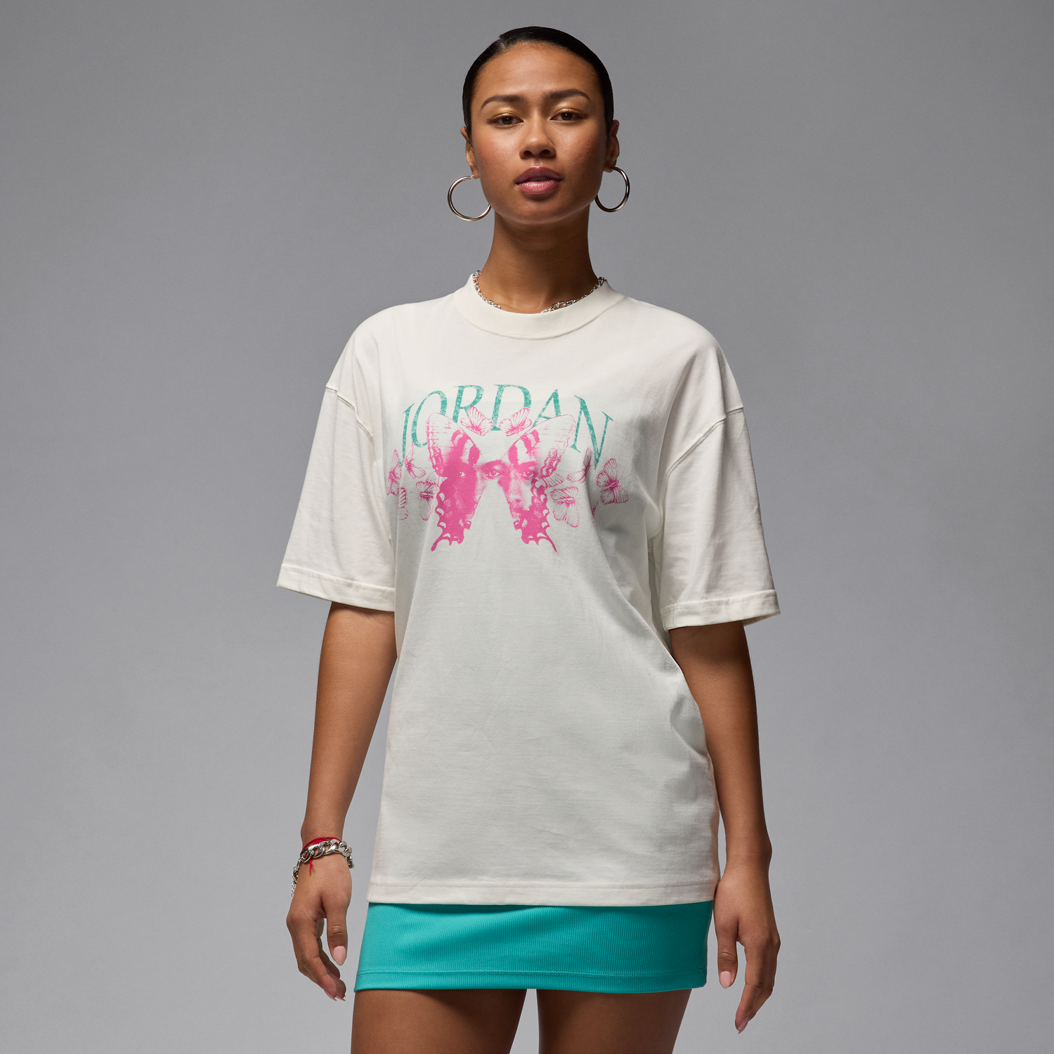 Тениска Jordan Jordan Graphic T-Shirt (Plus Size) Бяло | IB7031-133, 0