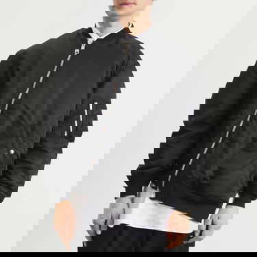 Яке бомбър Comme des Garçons Comme des Garçons BLACK Asymmetric Bomber Jacket Черно | 1P-J011-W25-1, 2
