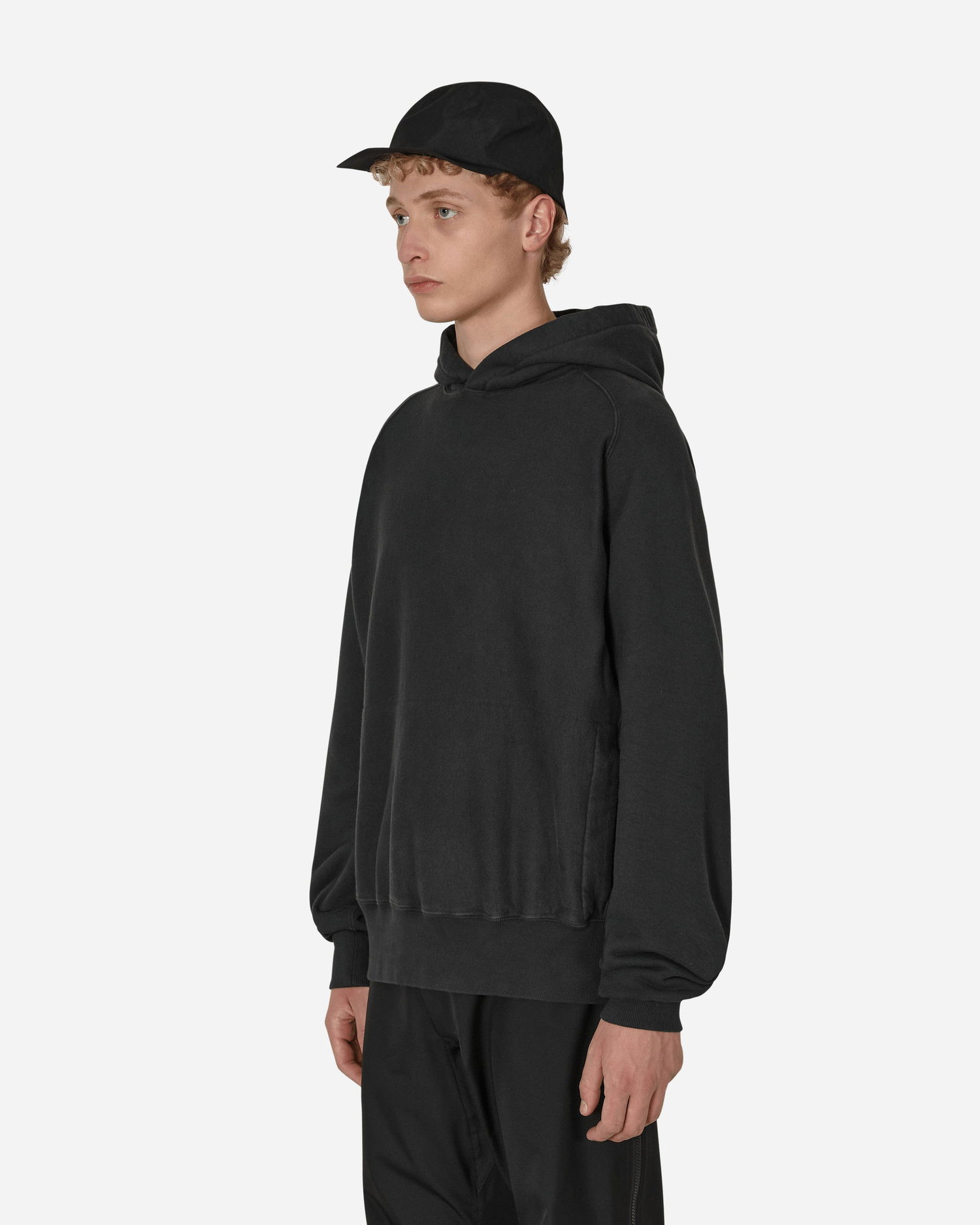 Суитчър GR10K Compass Raglan Unbrushed Hoodie Черно | AW22GR6A4FJ OB, 1