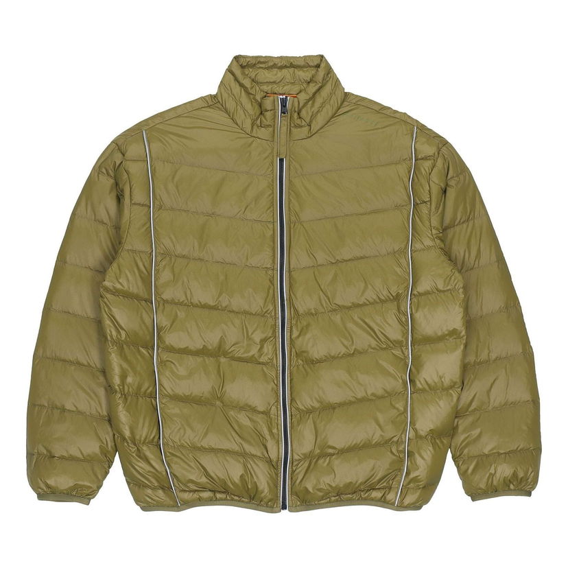 Пухо яке Converse Stand Collar Light Puffer Jacket Зелено | 10020671-A02