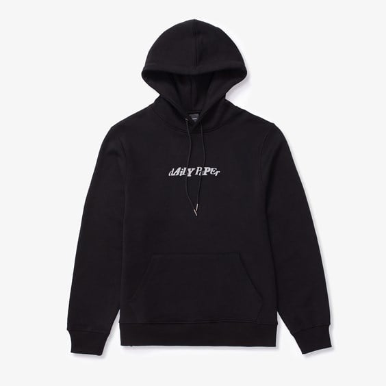 Суитчър DAILY PAPER Unified Type Hoodie Черно | 2411116, 0
