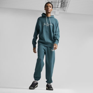Суитчър Puma CLASSICS+ Relaxed Hoodie Зелено | 626722_22, 2