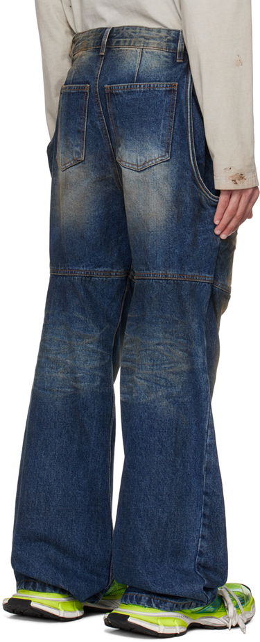 Дънки We11done We11done Wire Carpenter Jeans Синьо | WD-DP0-24-339-M-NV, 2