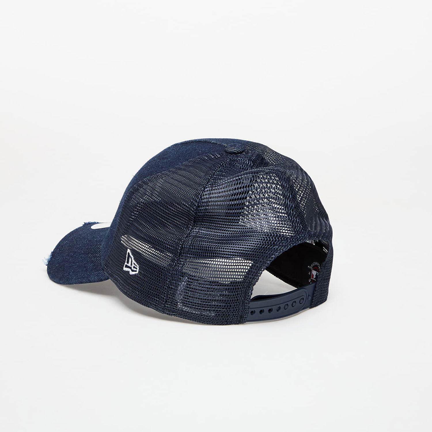 Шапка с козирка New Era Los Angeles Dodgers MLB Denim 9FORTY A-Frame Trucker Cap Тъмно синьо | 60667495, 1