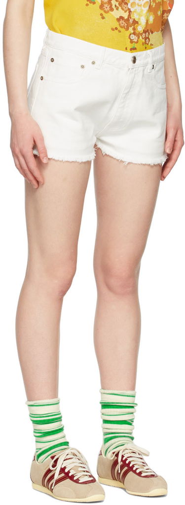 Колани ERL Denim Shorts Бяло | ERL04P014, 3