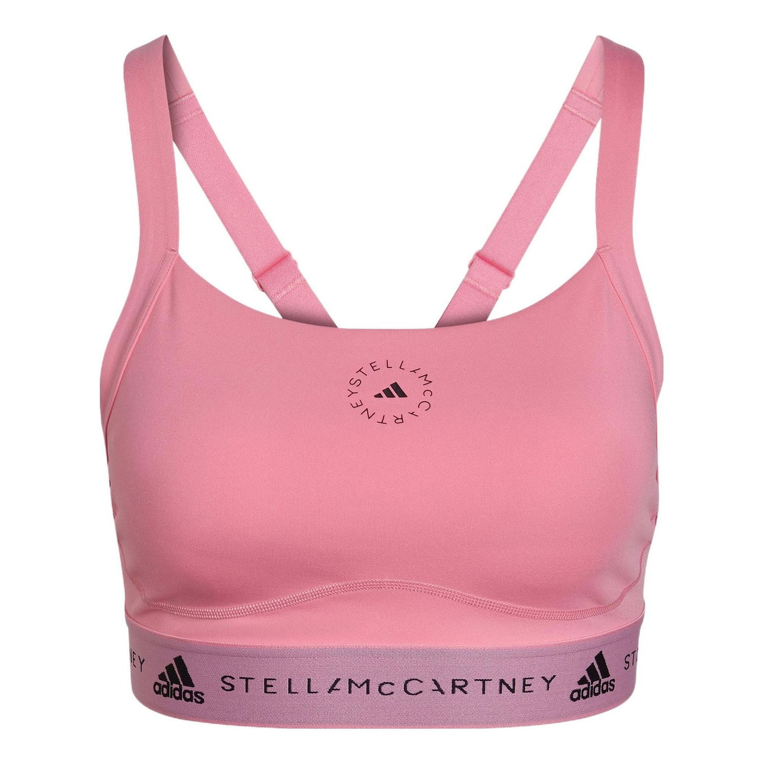 Сутиен adidas Originals Stella Mccartney Truepurpose Medium Support Bra Розово | HD9099, 0