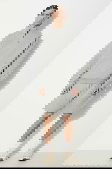 Суитчър Carhartt WIP Chase Quarter-Zip Sweatshirt with Kangaroo Pocket Сиво | I033665.00MXX, 1