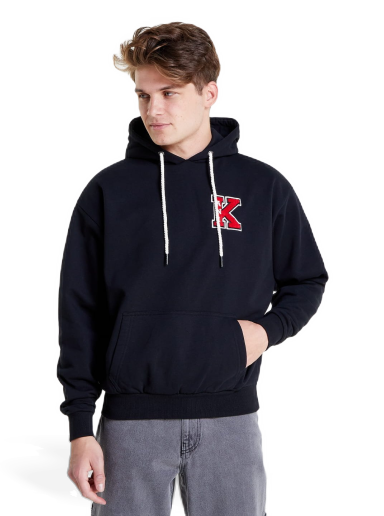 Суитчър Karl Kani Retro Patch Hoodie Черно | KM223-049-2