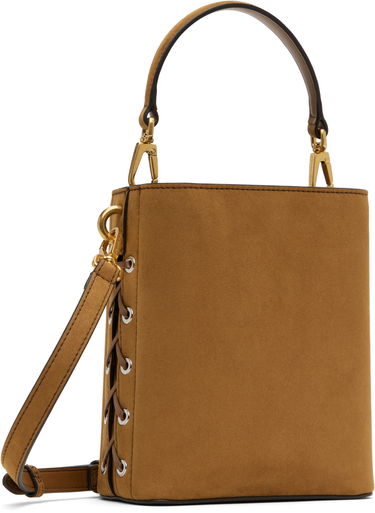 Дамска чанта Stella McCartney Whipstitched Bucket Bag Кафяво | 7B0093WP0518, 2