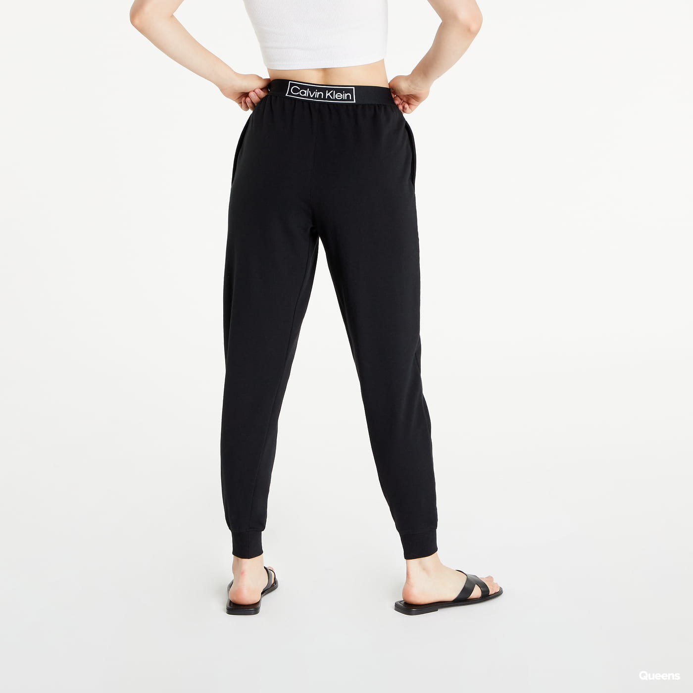 Спортни панталони CALVIN KLEIN Reimagined Her Lw Jogger Черно | QS6802E UB1, 1