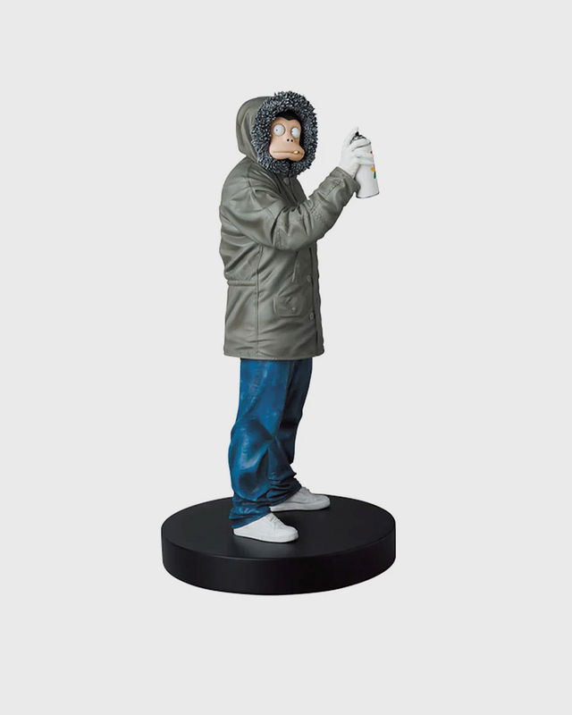James Pfaff Monkey Mask Session Statue