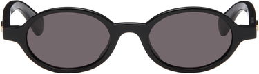 Слънчеви очила Bottega Veneta Bottega Veneta Classic Oval Sunglasses Черно | BV1388S-001, 0
