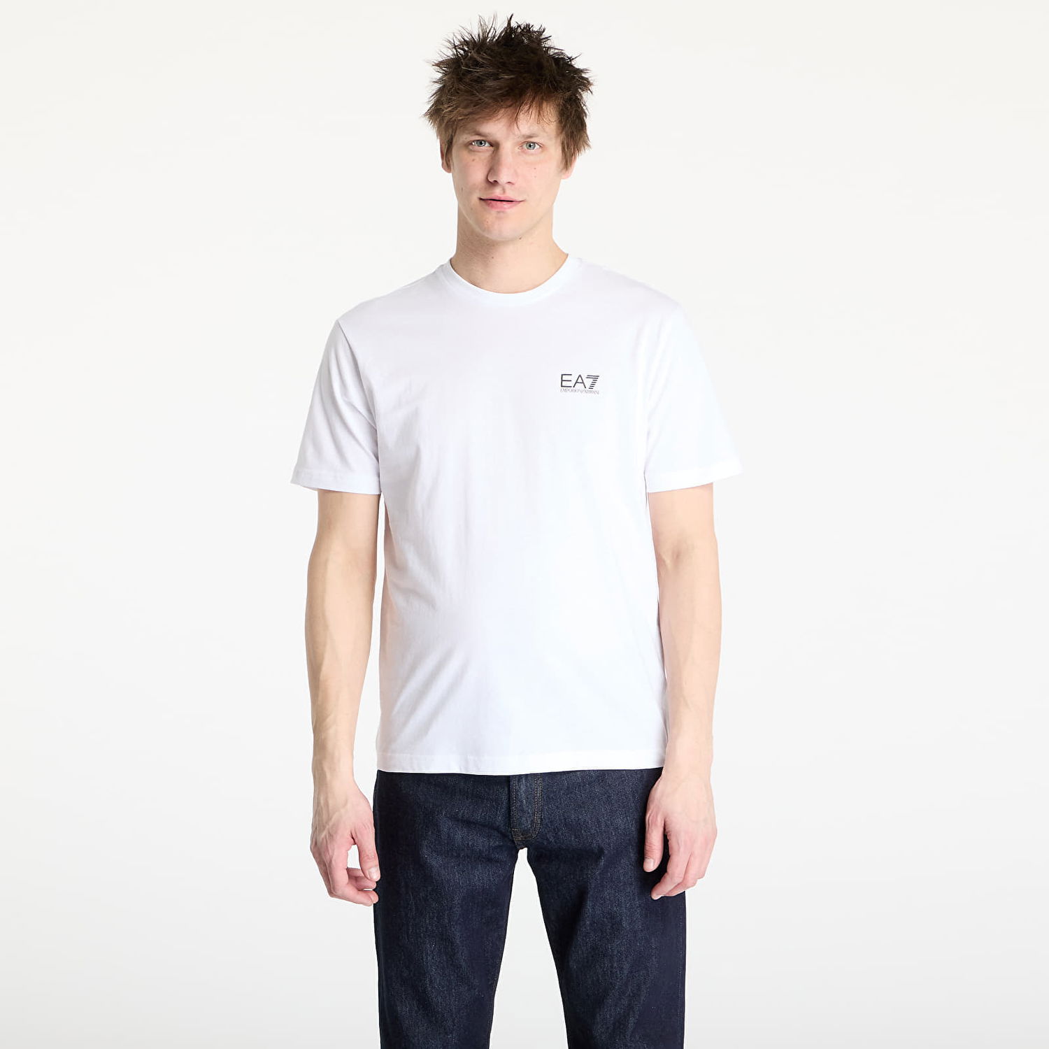 Тениска Emporio Armani EA7 Emporio Armani Train Logo Series T-Shirt Бяло | 7M000567AF10375M0003, 0