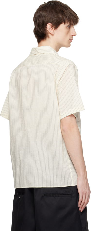 Риза Maison Margiela Maison Margiela Pinstriped Camp Collar Shirt Бежово | S50DR0009 M35276, 2