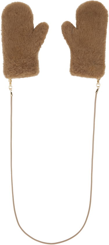 Ръкавици Max Mara Max Mara Ombrat2 String Mittens Кафяво | 2424566052600 MM10739, 1