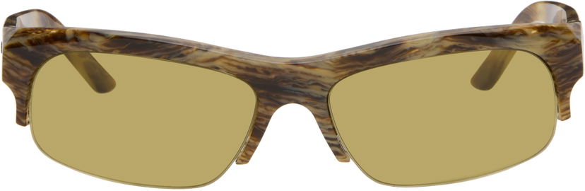 Слънчеви очила RETROSUPERFUTURE Angular Thick-Frame Scatto Sunglasses Многоцветен | UMQ