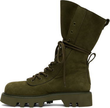 Облекло JW Anderson JW Anderson Combat Leather Boots Зелено | BT0100-LA0258, 2