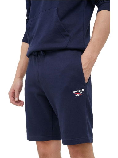 Къси панталони Reebok Identity Fleece Shorts Тъмно синьо | HZ8799