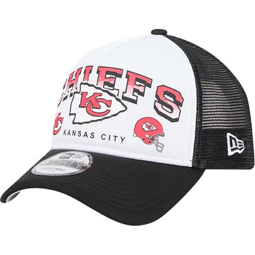 NFL Kansas City Chiefs Retro Wordmark 9FORTY A-Frame Trucker Cap