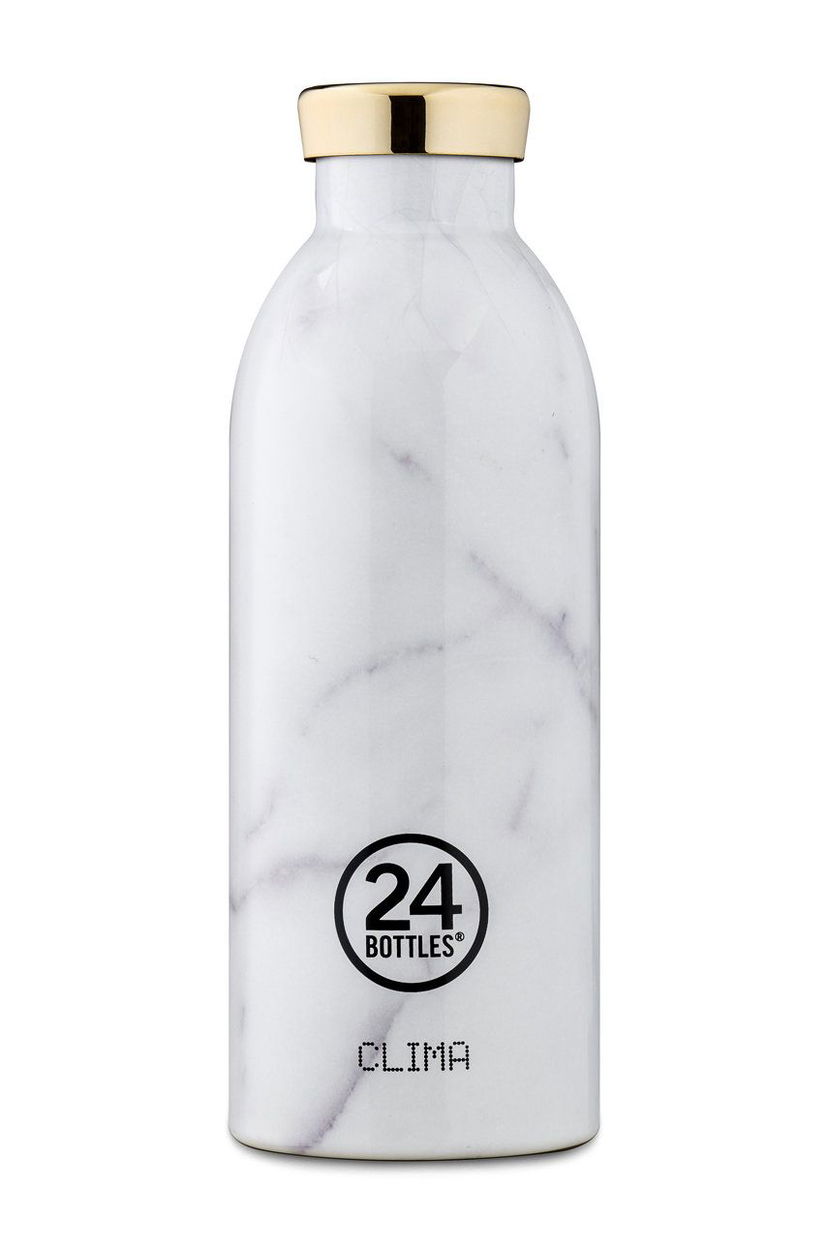 Бутилки за пиене 24Bottles Clima 500 ml Water Bottle Бяло | Clima.500.Carrara