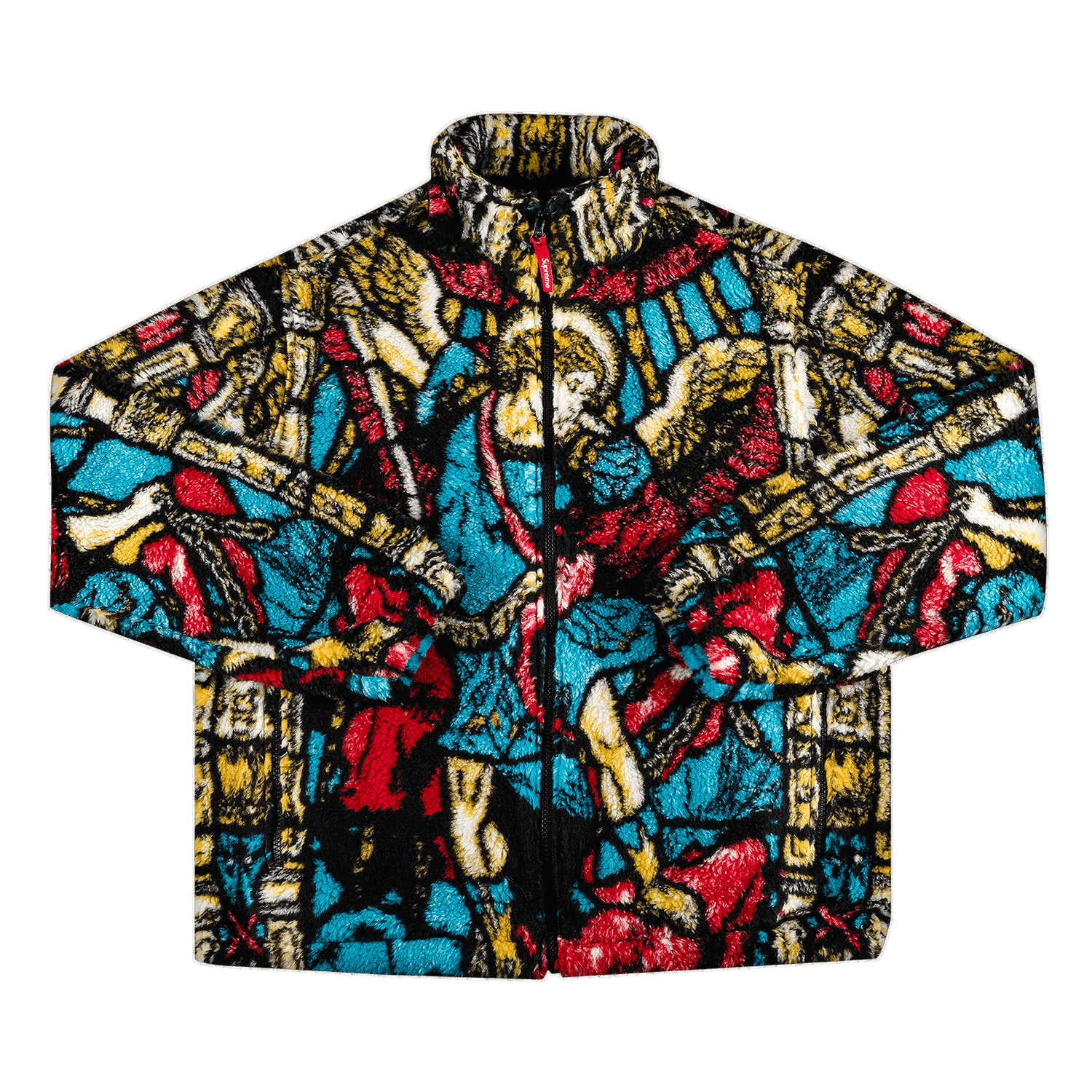 Яке Supreme Saint Michael Fleece Jacket Многоцветен | SS21J56 WHITE, 0