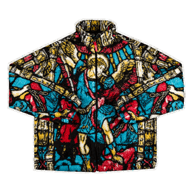 Яке Supreme Saint Michael Fleece Jacket Многоцветен | SS21J56 WHITE, 0
