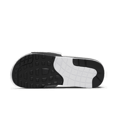 Кецове и обувки Nike Air Max 1 Slide White Black Бяло | DH0295-102, 1